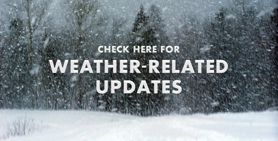 Weather-Related Announcement 