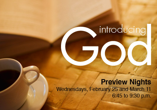 Covenant Life Introducing God