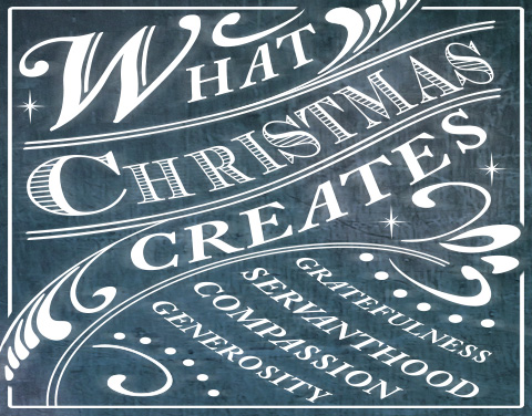What Christmas Creates
